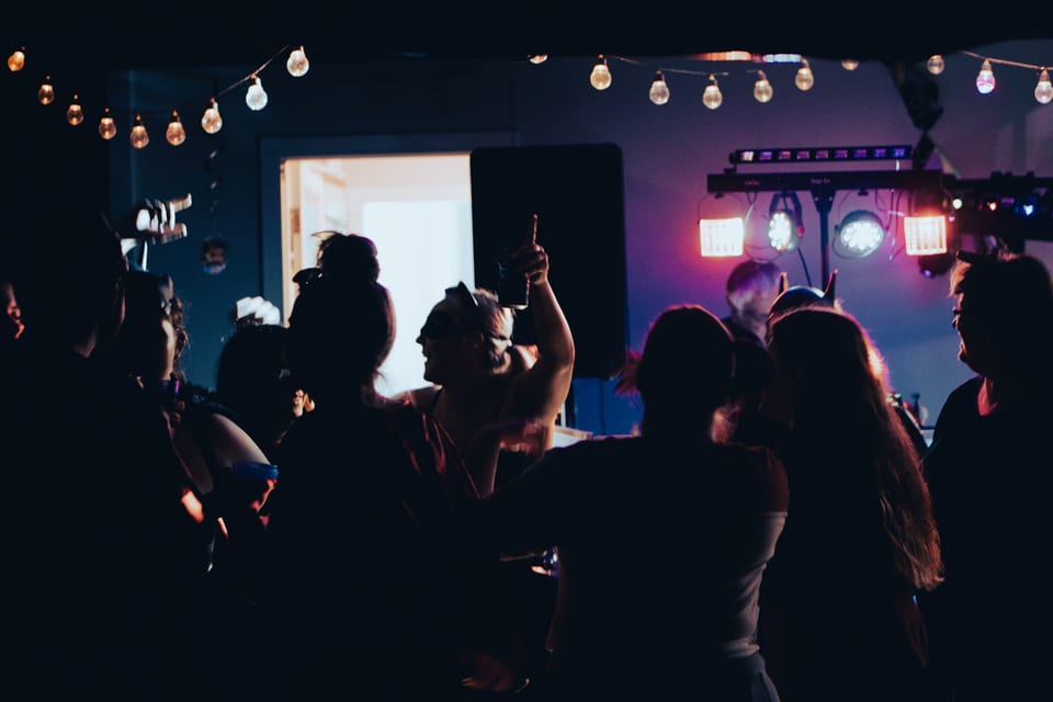 Birthday party DJ celebration at a Brisbane event