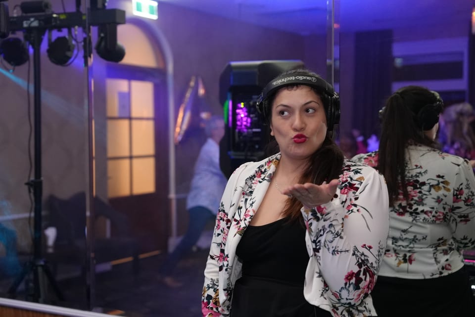 Professional DJ performance at a Brisbane event